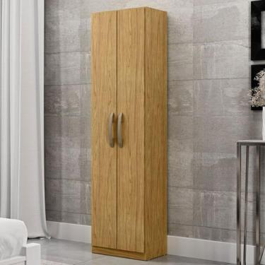 Imagem de Armário Multiuso Elara 2 Portas 4 Prateleiras Marrocos - Mx Móveis, Ma