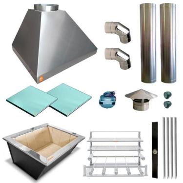Imagem de Churrasqueira Gourmet Makeer I430 2 S Fundo C/curva 2257 M
