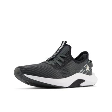 Imagem de New Balance Tênis feminino DynaSoft Nergize Sport V2 Cross Trainer, Preto/Branco/Team Cream, 5 Wide