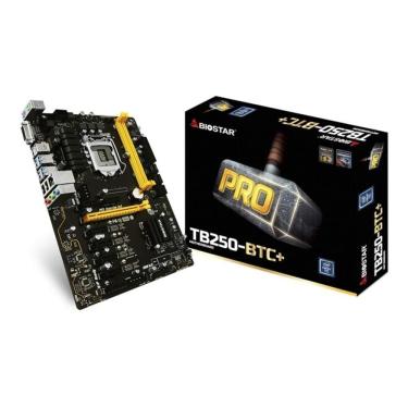 Imagem de Placa Mae Intel 1151 TB250 BTC+ Ddr4 Hdmi TB250BTC+ BIOSTAR