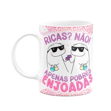 Imagem de Caneca Flork Amigas - Ricas? Não! Apenas pobres enjoadas