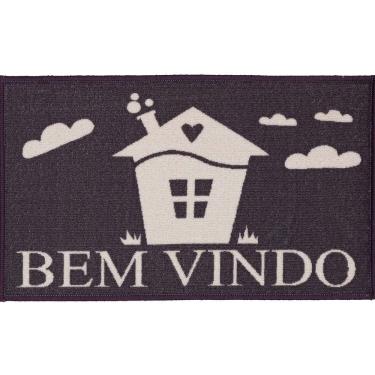 Imagem de Capacho Antiderrapante Clean 35 Cinza 0,45x0,75m