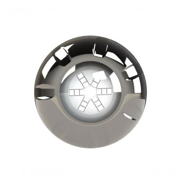 Imagem de Refletor Power Led Luz Branca 9w Em Inox Iluminação Para Piscina - Luxpool