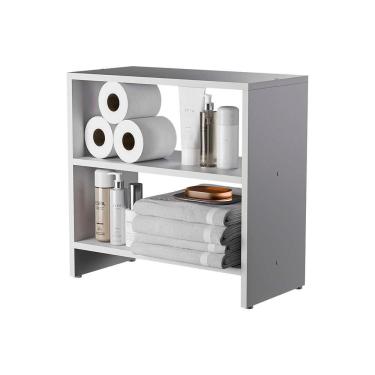 Imagem de Gabinete Armário Organizador Para Banheiro 50cm Branco