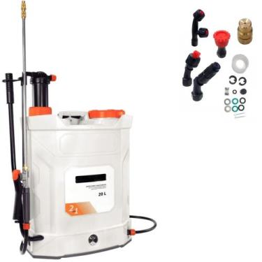 Imagem de Pulverizador Costal Agricola Manual e a Bateria 12v 20l Tramontina - T