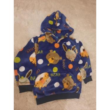 Imagem de Casaco fleece cobertor de bebê - ., Cor única, Tam 4 anos 