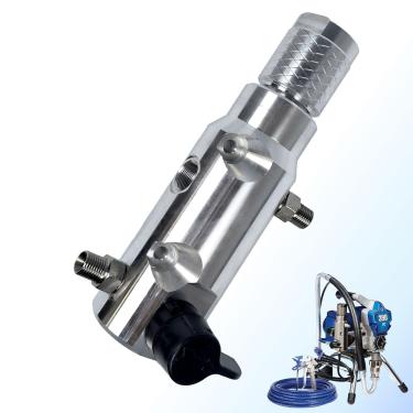 Imagem de YonFamDall Válvula De Retorno Do Conjunto Filtro 15G455 Compatível Com Pulverizador Tinta Sem Ar Graco 390 395 490 495 595, Coletor Fluido, Substituição 287167