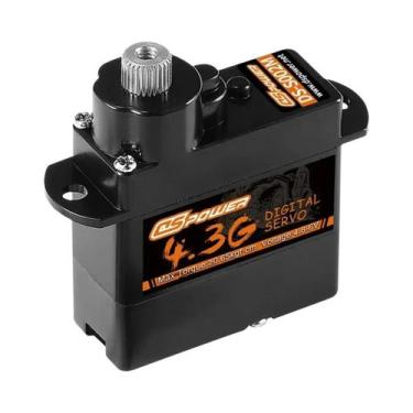 Imagem de 4.3g Micro Servo Digital Mini Servos Para Carro RC 1/24 Avião De Asa F
