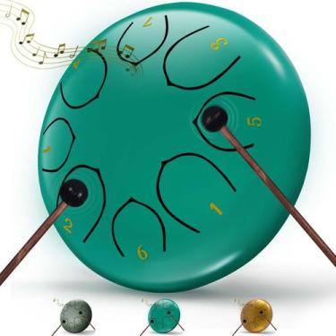 Imagem de Tambor de chakra de língua de aço Innowarmer Rain Drum de 6 polegadas 