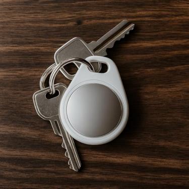 Imagem de Smart Air Tag Premium Rastreador GPS Bluetooth Para Chaves, Carteiras, Mala, Alarme Sonoro, Compatível com Buscar Iphone Da Apple, Marca VARENZIA