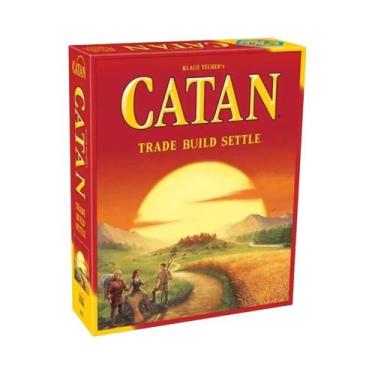 Imagem de Jogo De Tabuleiro Catan Para 8 Jogadores Estilo Quebra-cabeça Entreten
