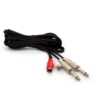 Imagem de Cabo 2 P10 Mono Para 2 Rca - 40 Metros