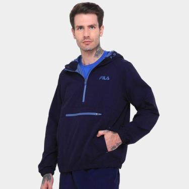 Imagem de Jaqueta Fila Anorak Train Masculina, Marinho, G