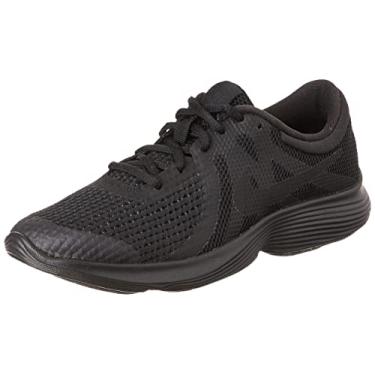 Imagem de Nike Tênis de corrida masculino Revolution 4, Preto, 3.5Y Regular US Big Kid