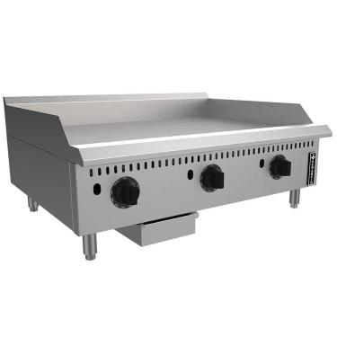 Imagem de Chapa Termostática Venâncio Industrial Mesa A Gás GLP Espessura 3/4'' 900mm prime PCT090G-ME