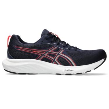 Imagem de ASICS Tênis de corrida masculino Gel-Contend 9, Midnight/Flash Red, 46