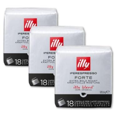 Imagem de 54 Cápsulas Café Illy Forte Espresso Iperespresso - Illy café