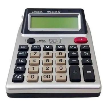 Imagem de Calculadora Testa Dinheiro Falso Caixa De Comércio  - Maxmidia
