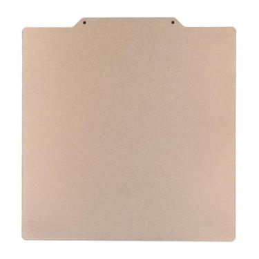 Imagem de aqxreight 310x310mm Placa de Compilação de Aço de Mola PEO de Dupla Face PEO-Textura e Superfícies para Bambu e Ender 3 V2 Impressoras 3D