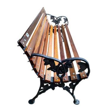 Imagem de Banco de madeira para jardim café 10 reguas 150 cm - MOVEIS IMPERADOR