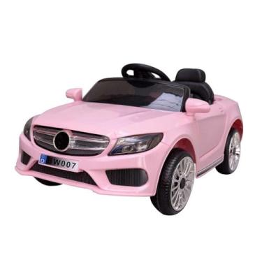 Imagem de Mini Carro Elétrico Infantil Importway 6V BW007RS - Rosa
