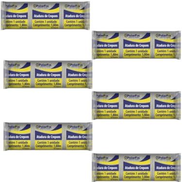 Imagem de Atadura Crepom 13 Fios 10cm x 1,8m | Kit com 6 Unidades