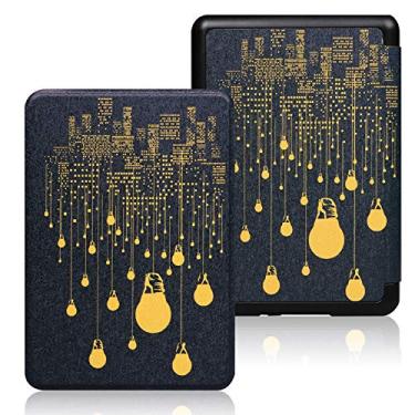 Imagem de GUKSRASO Capa para 6" Kindle 11ª Geração (2024/2022, Modelo: C2V2L3 & RS23CV), Capa Protetora Pintada com de Despertar/Repouso Automático