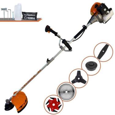 Imagem de Roçadeira Profissional Terra GRHB-430 Bipartido À Gasolina Motor 2T 43