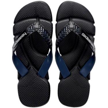 Imagem de Chinelo Masculino Havaianas REF: POWER 2.0, Preto azul, 41