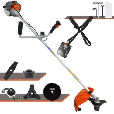 Imagem de Roçadeira Vulcan VR330-P À Gasolina Motor 2 Tempos 33cc 1,2HP de Potên