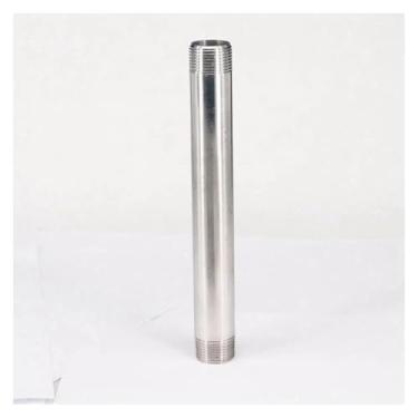 Imagem de WWECCQIJ 3/10.2 cm BSP igual macho comprimento 200 mm 304 aço inoxidável adaptador conector de encaixe de tubo longo reto