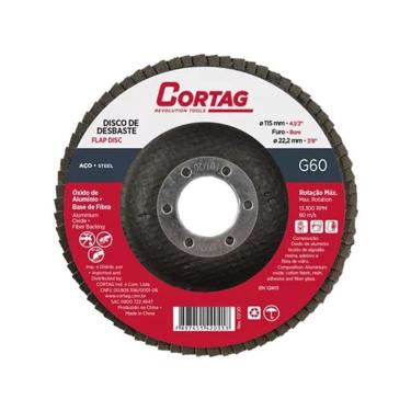 Imagem de Disco Flap Classic Basic 115mm Grão 60 - Norton