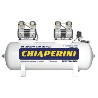 Imagem de Motocompressor Odontológico Sem óleo Mc20 250l Chiaperini