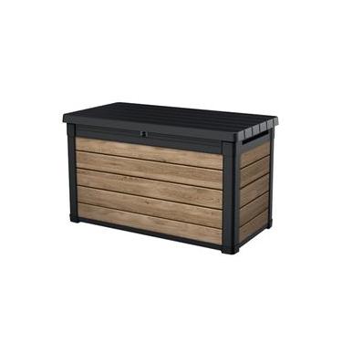 Imagem de Baú Multiuso Textura Madeira - 380L Keter - Signature