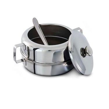 Imagem de Açucareiro com Colher Brinox Jornata  300g Inox