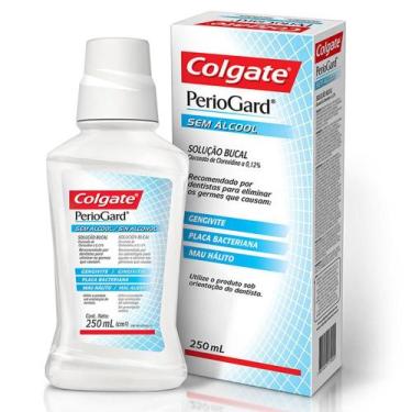 Imagem de Solução Bucal Periogard sem Álcool Menta 250ml - Colgate, Neutro, 250m