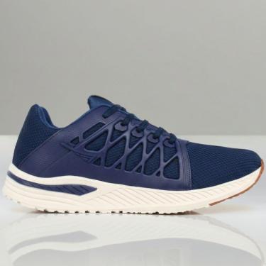 Imagem de Tênis Esportivo Masculino Preto Runner Treino Zeus Academia Performance Marinho-Masculino