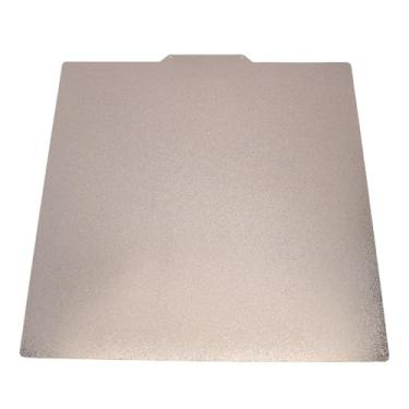 Imagem de Sanpyl Cama de Impressão Flexível PEI Dupla Face para Plataforma de Impressora 3D Qidi Plus 4, Folha Brilhante de 2 Lados, 310x310mm