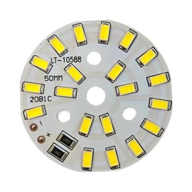 Imagem de Placa De Luz LED Branca Quente Regulável 3W 5730 2835 SMD 3000K 6000K 