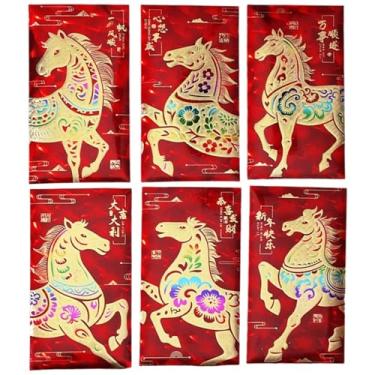 Imagem de Envelopes de ano novo chinês, festival de primavera em relevo, envelopes vermelhos de ano novo lunar chinês - para crianças, adultos, amigos, vizinhos, casa, comunidade, negócios, reunião, festa