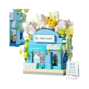 Imagem de Kit De Blocos De Montar DIY Para Meninas: Carro, Food Truck, Sorveteri