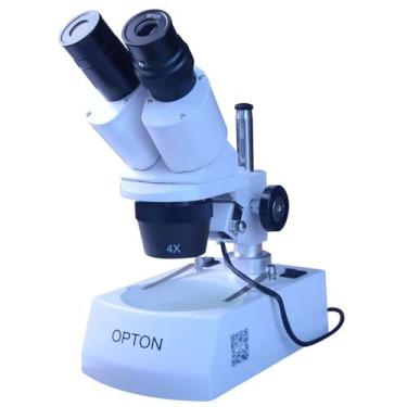 Imagem de Microscópio Estereoscópico Binocular Educacional com Aumento de 10x a 