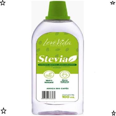Imagem de Adoçante Stevia 100ml 100% Natural Não Amarga - ABSOLUT NUTRITION