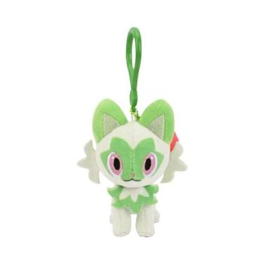 Imagem de Chaveiro De Pelúcia Kawaii Pokémon Sprigatito, Pingente De Mochila, Bo
