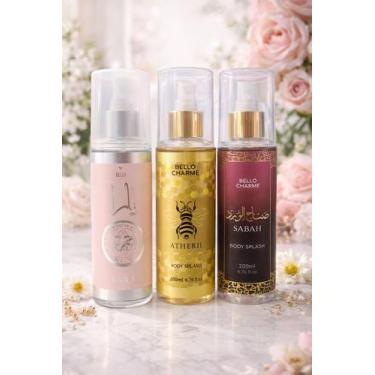 Imagem de Kit 3 Body Splash Árabe 200ml Feminino Sabah, Yara, Atherri - Bello Ch