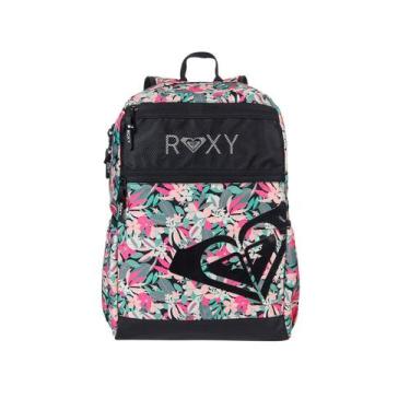 Imagem de Mochila esportiva escolar academia Feminina Roxy original, Preto, Únic