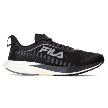 Imagem de Tênis Fila KR6 Frame Preto Cinza e Grafite - Masculino, 43, Preto