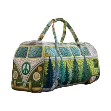 Imagem de Bolsa De Viagem Portátil Estampada Em 3D Para AliExpress, Amazon E Sit