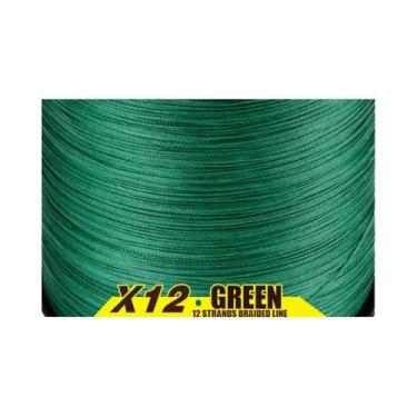 Imagem de Linha De Pesca Trançada Multicolorida JOSBY X12 500M 300M 1000M PE Par