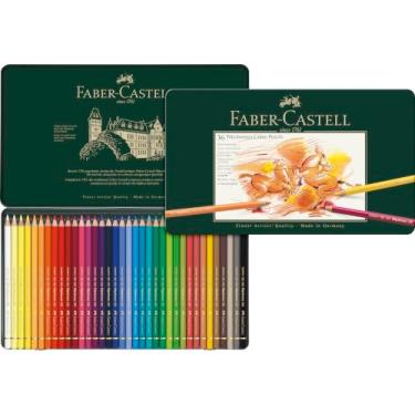 Imagem de A&G EST L. POLYCHROMOS 36 CORES, Faber-Castell, 110036, Multicor, 36 cores